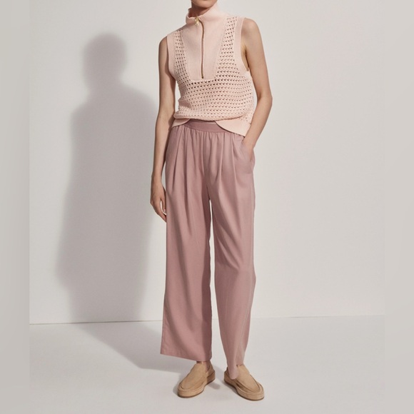 Varley Bains Half-Zip Tank - Silver Peony - Picture 2 of 9